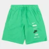 Nike Club + MLogo Fleece Mens Shorts (Green)