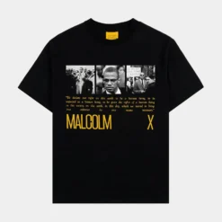 SP X Malcolm X Our Rights Mens Short Sleeve Shirt (Black)