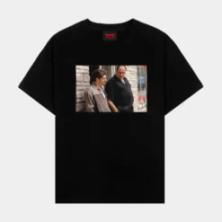 SP X The Sopranos Chrissy & Tony Mens Short Sleeve Shirt (Black)