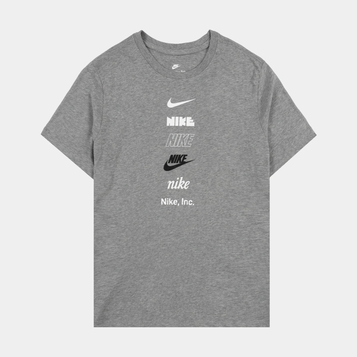 Nike NSW Club+ Mens Short Sleeve Shirt (Grey) 1 Nike NSW Club+ Mens Short Sleeve Shirt (Grey)