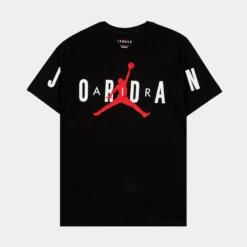 Jordan Air Stretch Mens Short Sleeve Shirt (Black)